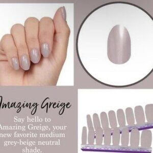 Amazing Greige, Color Street Nail Polish Strips